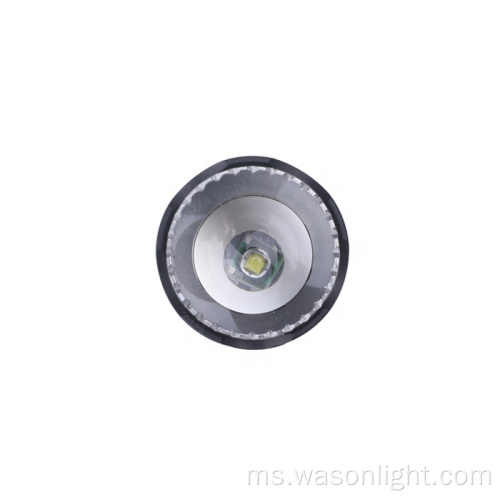 Kilang yang dinaik taraf aluminium kuasa tinggi LED lampu suluh ac dicas semula jangka panjang lampu zoomable lampu dengan tukul